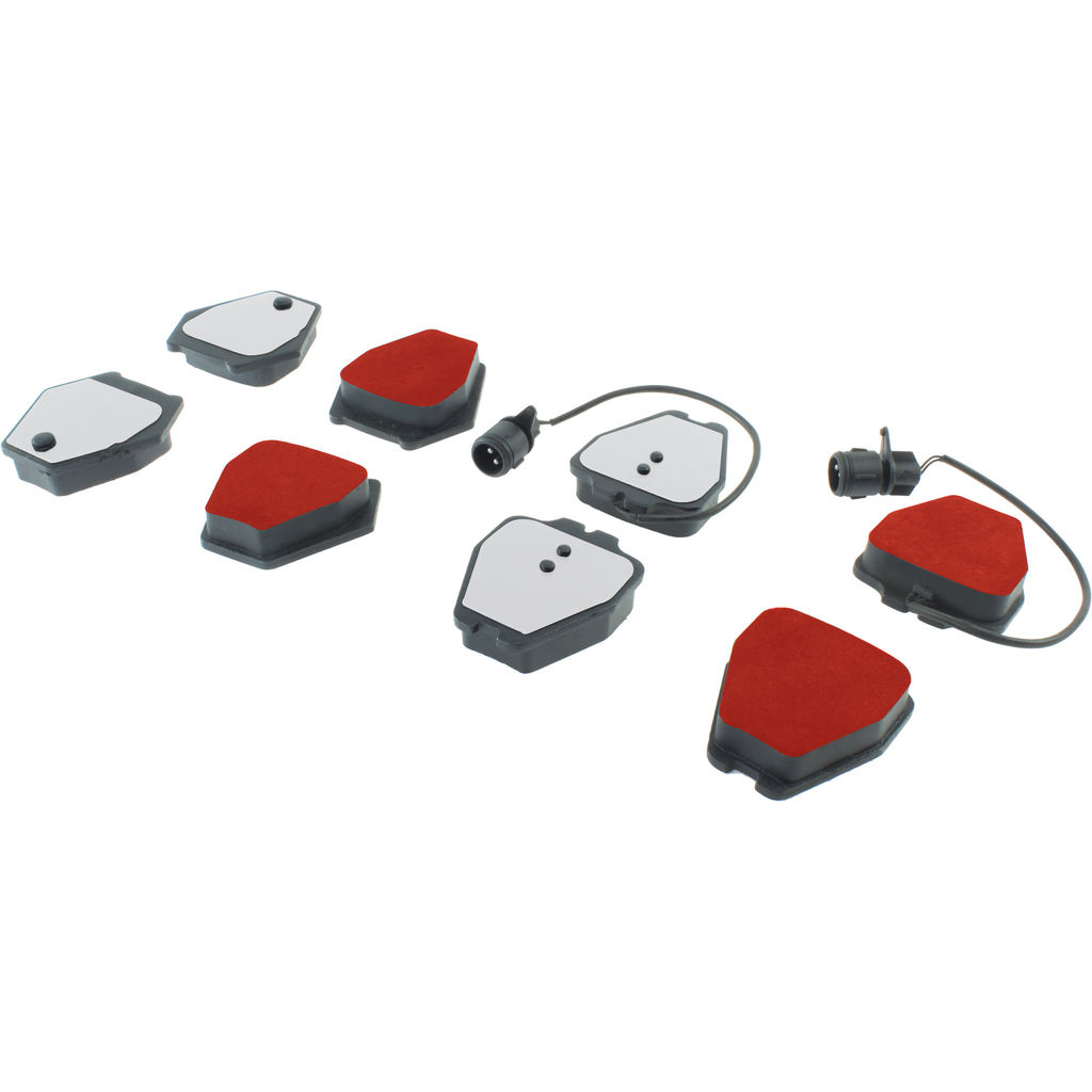 Posi Quiet Pro Disc Disc Brake Pad Set, with Hardware, 2-Wheel Set