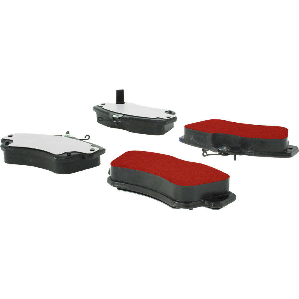 Posi Quiet Pro Disc Disc Brake Pad Set, with Hardware, 2-Wheel Set
