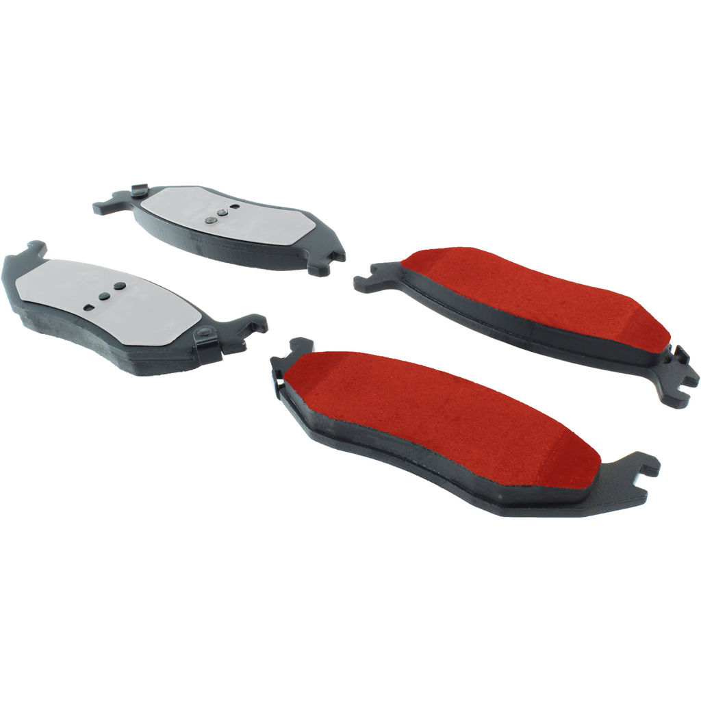 Centric 500.08980 - Posi Quiet Pro Disc Disc Brake Pad Set, with Hardware, 2-Wheel Set