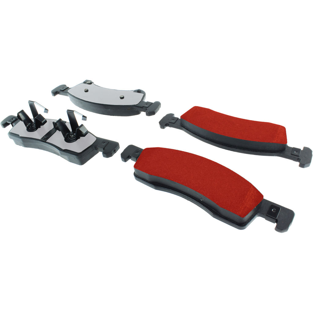 Centric 500.09340 - Posi Quiet Pro Disc Disc Brake Pad Set, with Hardware, 2-Wheel Set