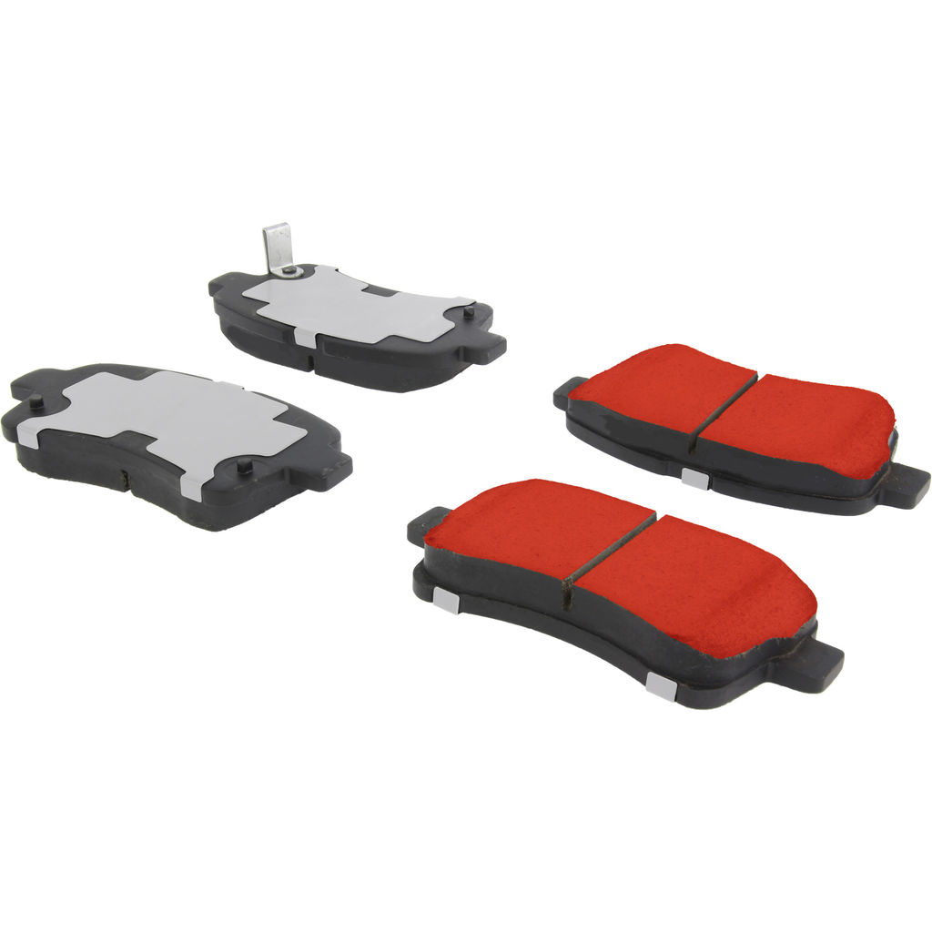 Posi Quiet Pro Disc Disc Brake Pad Set, with Hardware, 2-Wheel Set