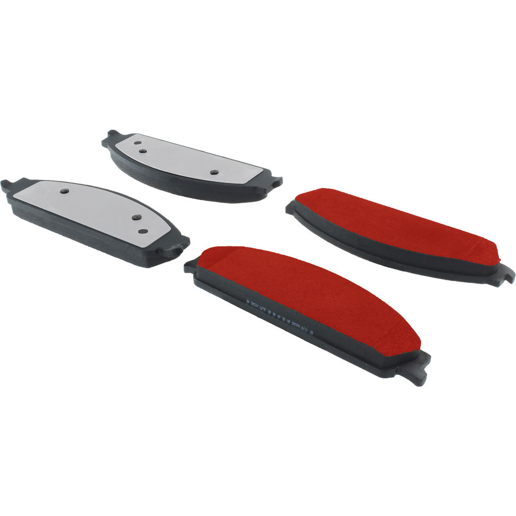 Centric 500.10700 - Posi Quiet Pro Disc Disc Brake Pad Set, with Hardware, 2-Wheel Set