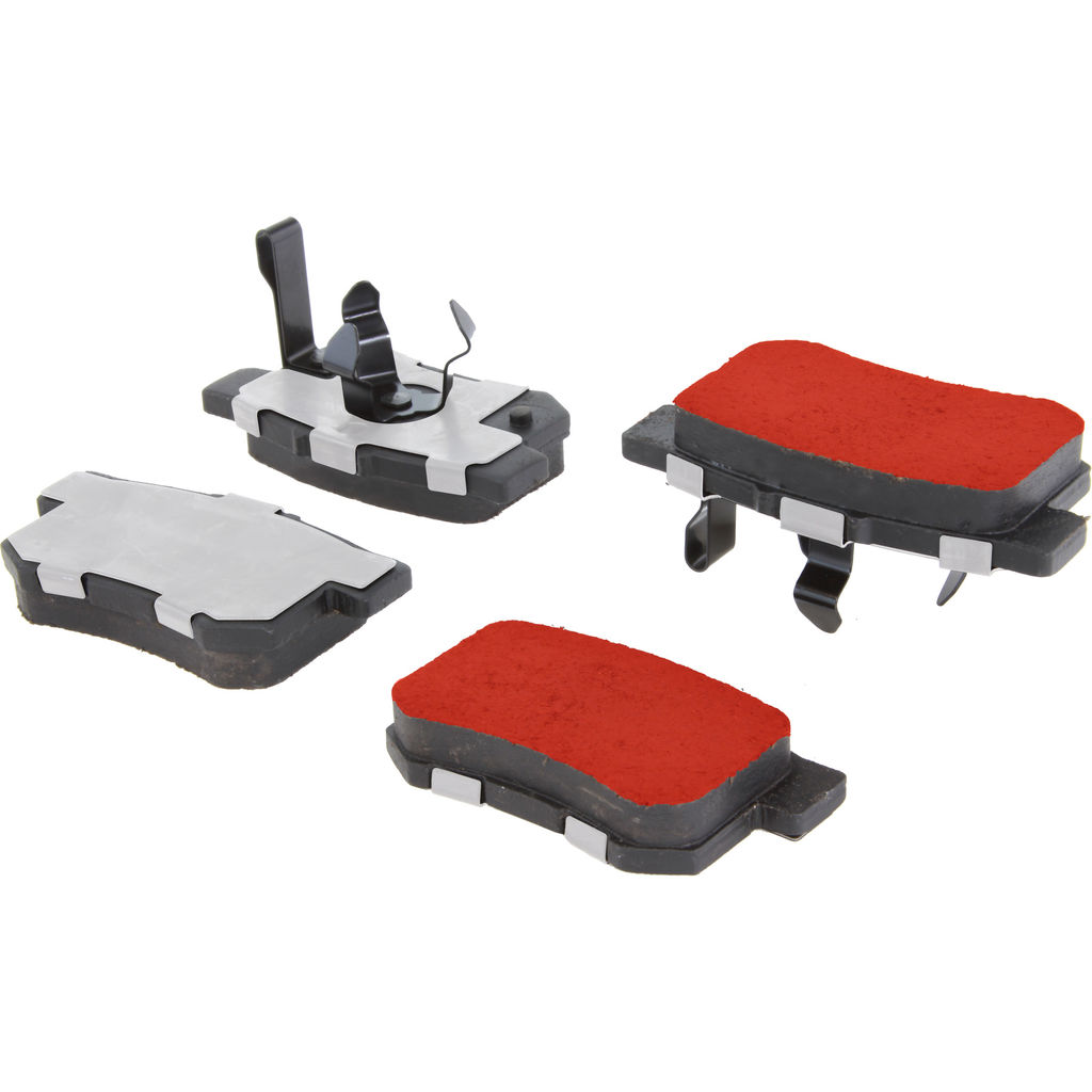 Centric 500.10860 - Posi Quiet Pro Disc Disc Brake Pad Set, with Hardware, 2-Wheel Set