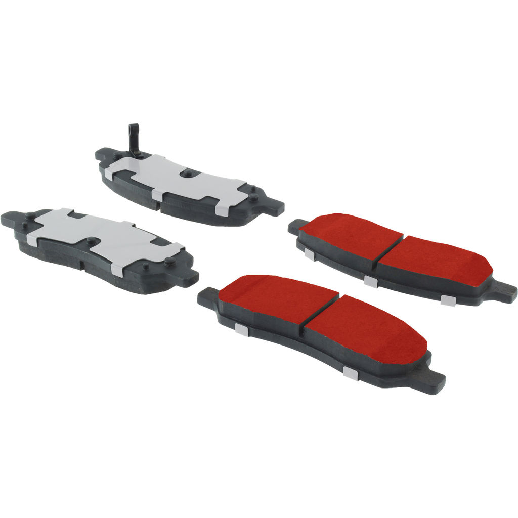 Centric 500.11720 - Posi Quiet Pro Disc Disc Brake Pad Set, with Hardware, 2-Wheel Set