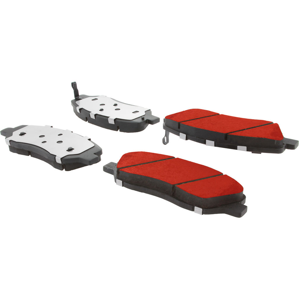 Posi Quiet Pro Disc Disc Brake Pad Set, with Hardware, 2-Wheel Set