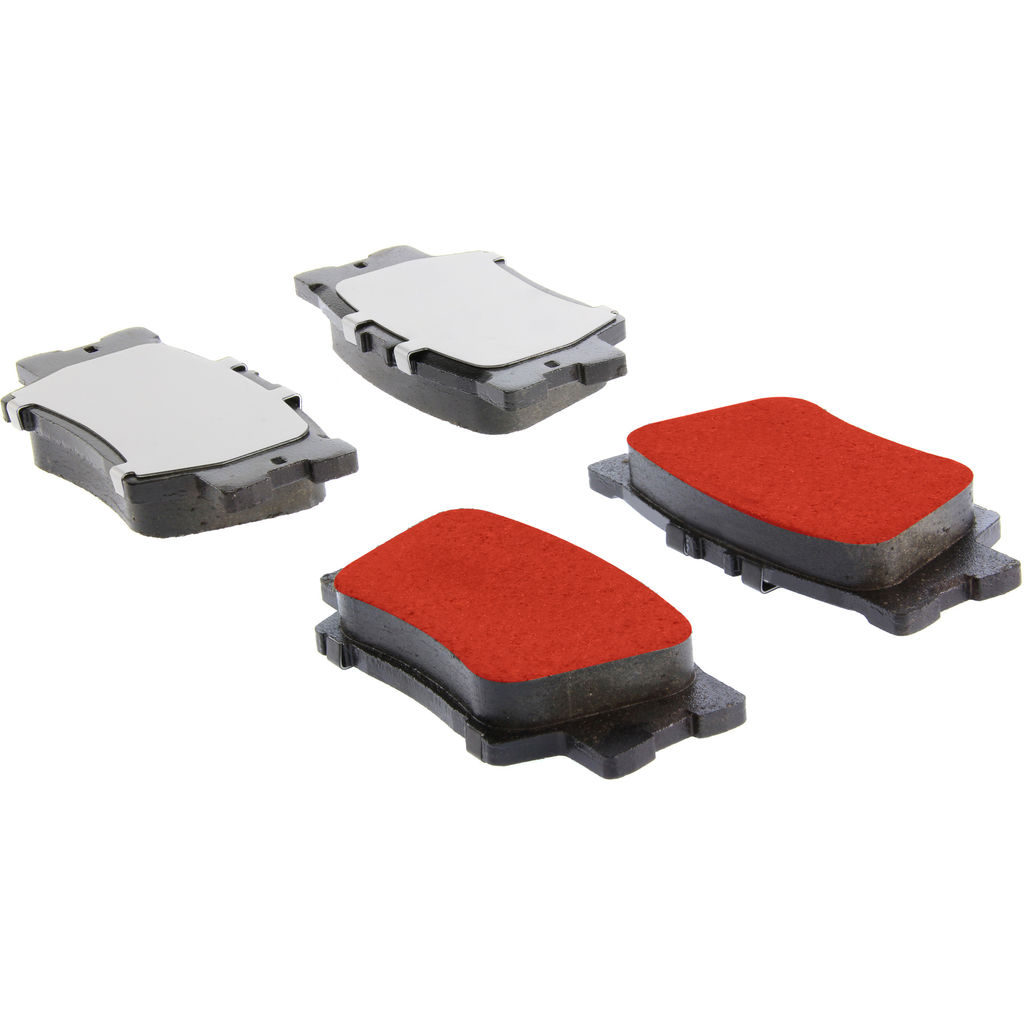 Centric 500.12120 - Posi Quiet Pro Disc Disc Brake Pad Set, with Hardware, 2-Wheel Set