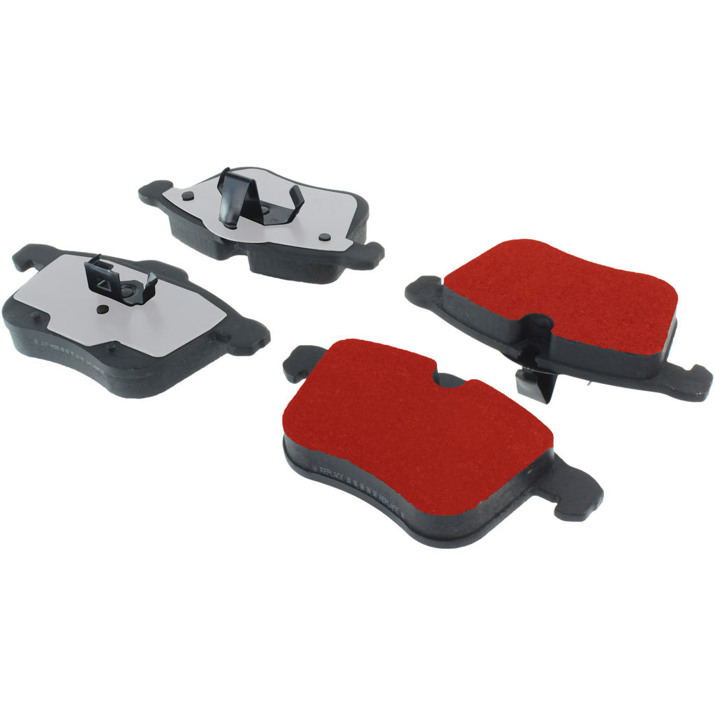 Centric 500.12570 - Posi Quiet Pro Disc Disc Brake Pad Set, with Hardware, 2-Wheel Set