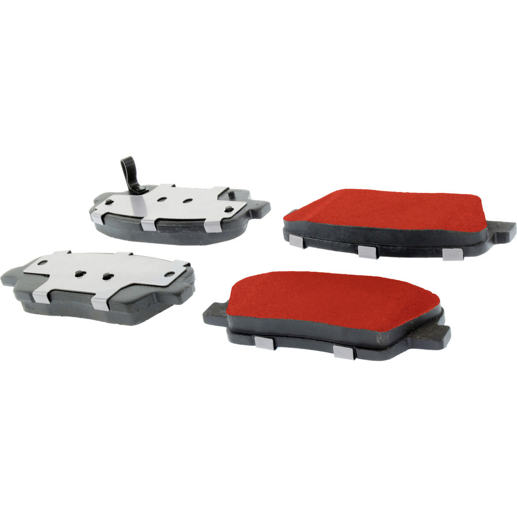 Posi Quiet Pro Disc Disc Brake Pad Set, with Hardware, 2-Wheel Set