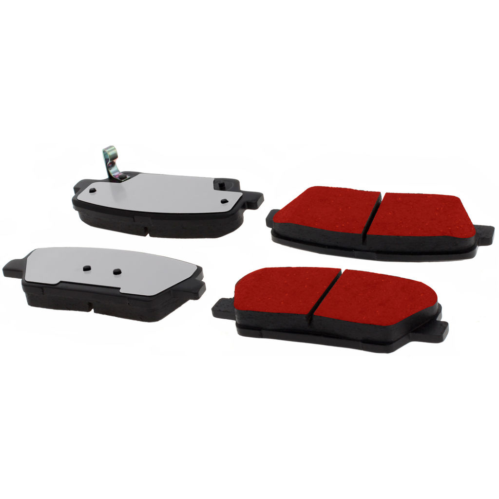 Centric 500.12842 - Posi Quiet Pro Disc Disc Brake Pad Set, with Hardware, 2-Wheel Set