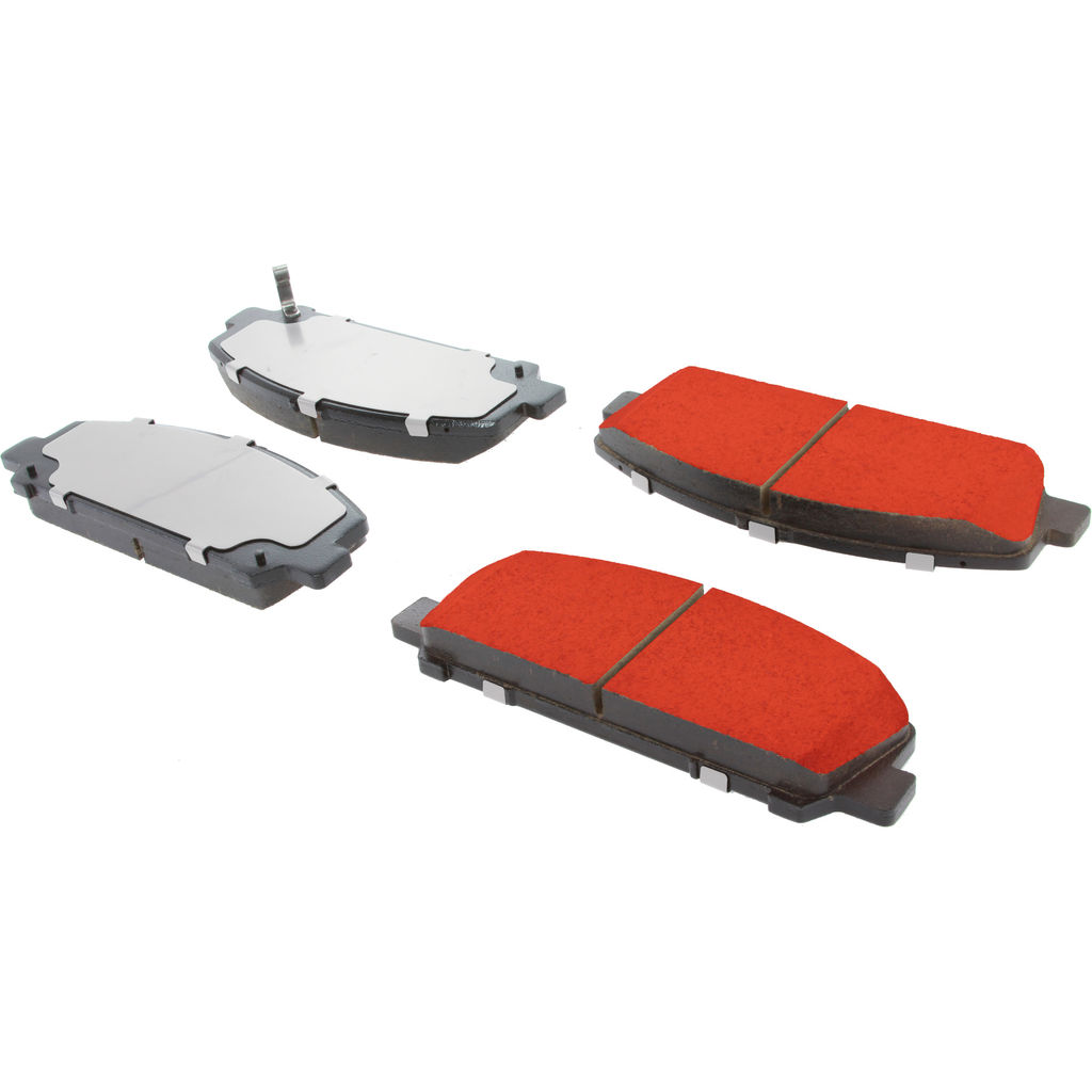 Posi Quiet Pro Disc Disc Brake Pad Set, with Hardware, 2-Wheel Set
