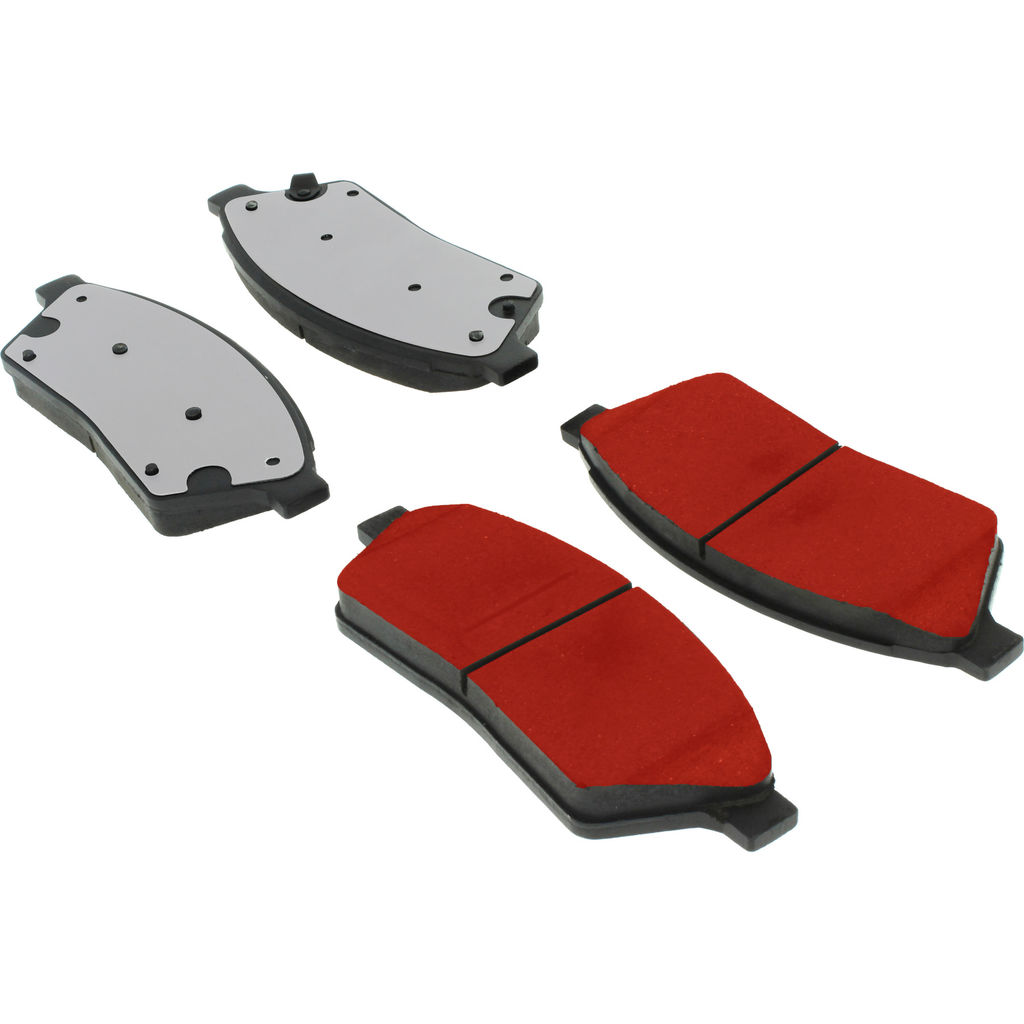 Posi Quiet Pro Disc Disc Brake Pad Set, with Hardware, 2-Wheel Set