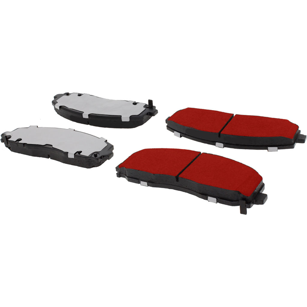 Posi Quiet Pro Disc Disc Brake Pad Set, with Hardware, 2-Wheel Set