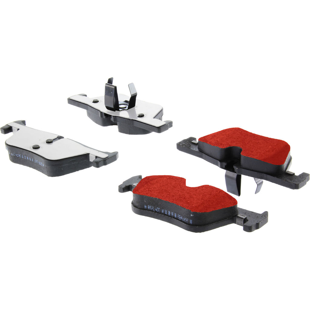 Posi Quiet Pro Disc Disc Brake Pad Set, with Hardware, 2-Wheel Set