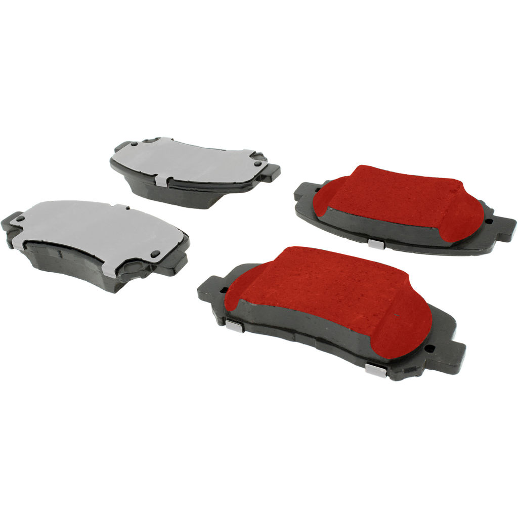 Centric 500.16401 - Posi Quiet Pro Disc Disc Brake Pad Set, with Hardware, 2-Wheel Set