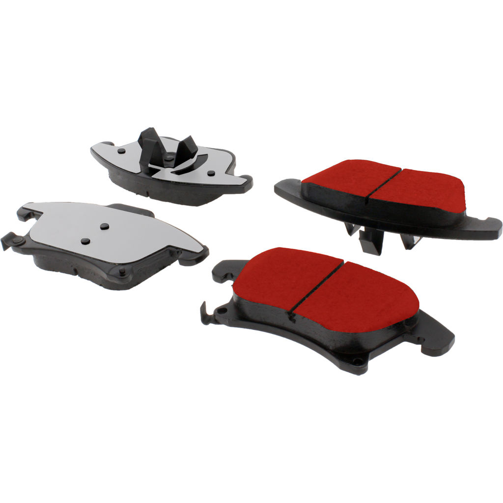 Posi Quiet Pro Disc Disc Brake Pad Set, with Hardware, 2-Wheel Set