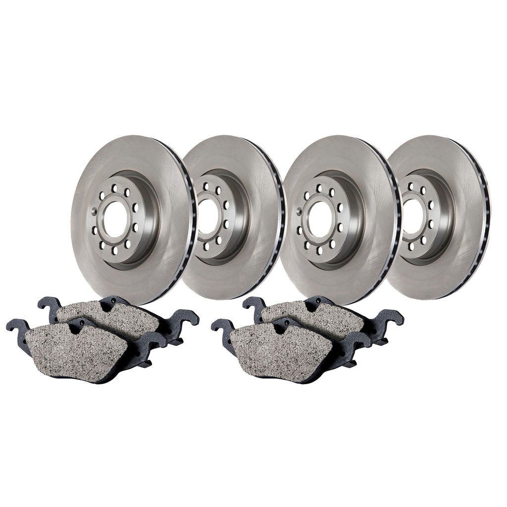 Centric 905.44065 - Select Axle Pack Disc Brake Upgrade Kit - Rotor and Pad, 4-Wheel Set