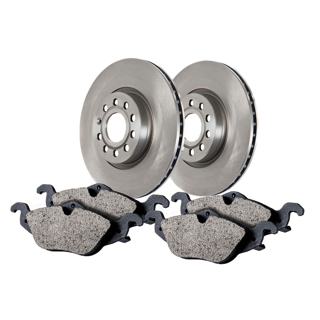 Replacement Value Front Disc Brake Rotor Set Compatible with Acura 