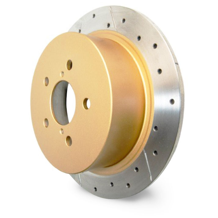 DBA Drilled and Slotted Street XS Brake Rotor