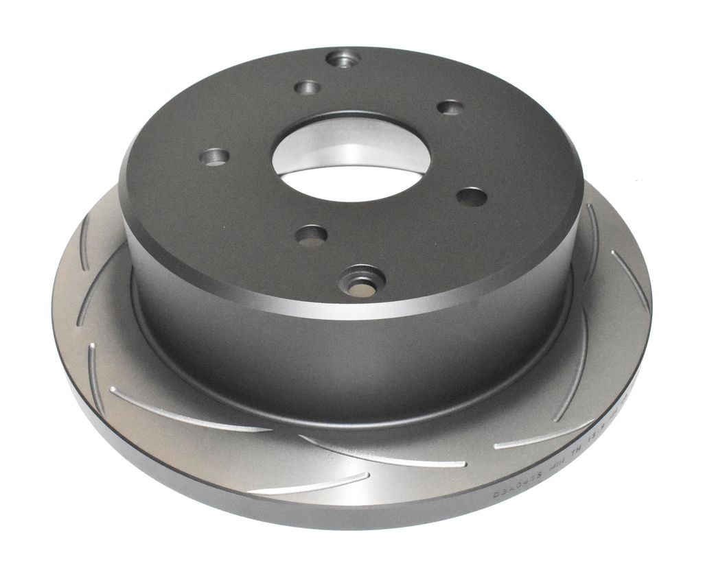 DBA DBA041S - Slotted Street T2 Uncoated Brake Rotor, Sold Individually