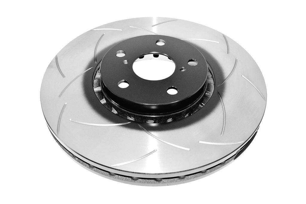 DBA DBA2720S - Slotted Street T2 Uncoated Brake Rotor with Kangaroo Paw Vanes, Sold Individually