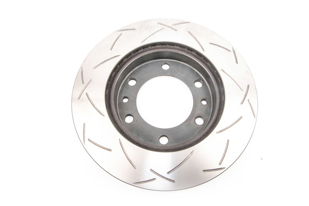 DBA DBA4151S - Slotted 4000 Series T3 Black Brake Rotor with Kangaroo Paw Vanes, Sold Individually