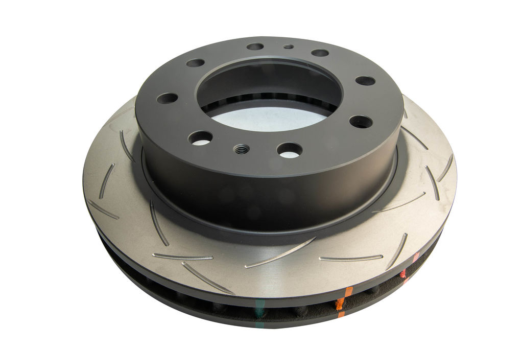 DBA DBA42048S - Slotted 4000 Series T3 Black Brake Rotor with Kangaroo Paw Vanes, Sold Individually