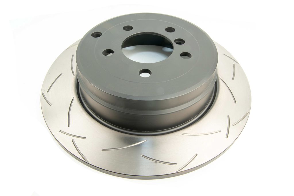 DBA DBA42093S - Slotted 4000 Series T3 Black Brake Rotor, Sold Individually