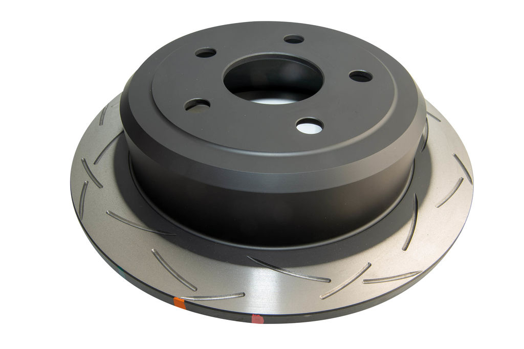 DBA DBA42537S - Slotted 4000 Series T3 Black Brake Rotor, Sold Individually