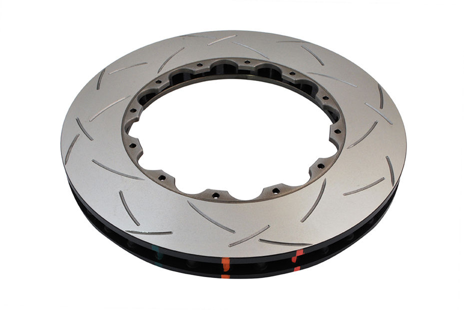 DBA DBA52102.1S - Slotted 5000 T3 Black Brake Rotor Ring with Kangaroo Paw Vanes