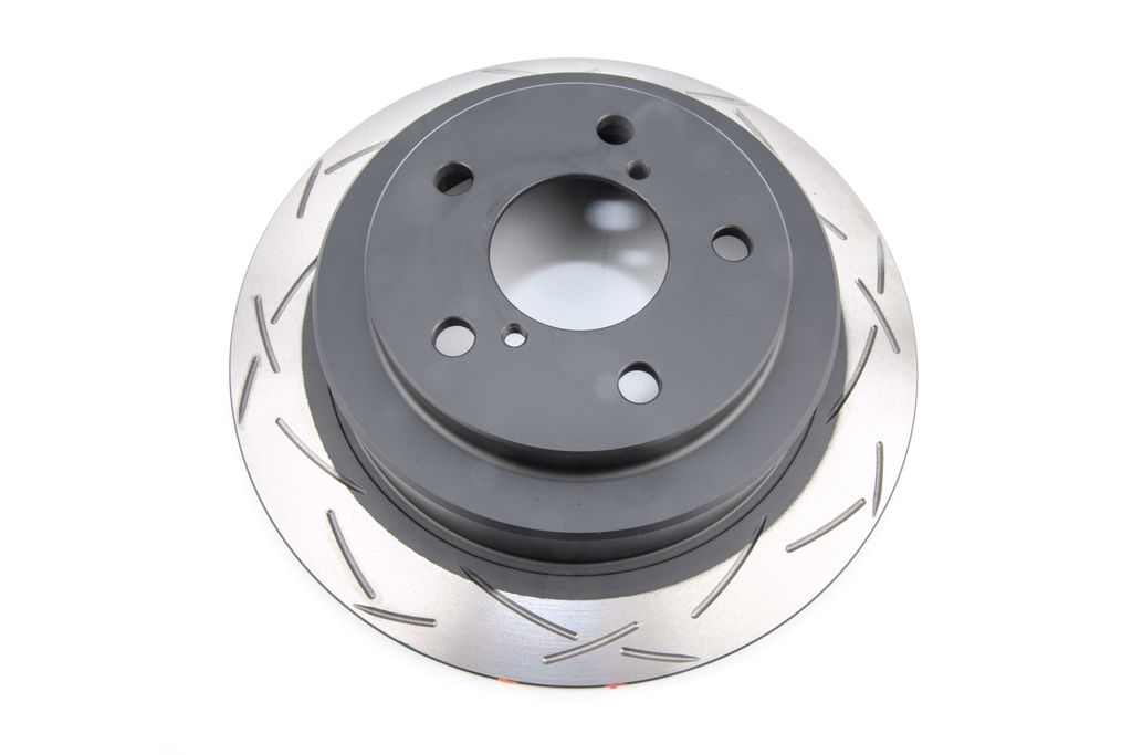 DBA DBA4644S - Slotted 4000 Series T3 Black Brake Rotor, Sold Individually