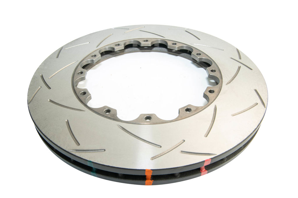 DBA DBA5000.1S - Slotted 5000 Series T3 Black Brake Rotor Ring with Kangaroo Paw Vanes, Sold Individually