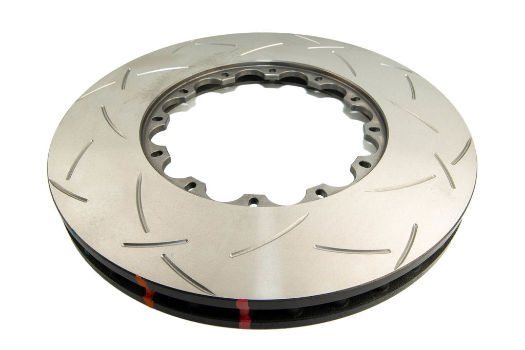 DBA DBA52224.1S - Slotted 5000 Series T3 Black Brake Rotor Ring with Kangaroo Paw Vanes, Sold Individually