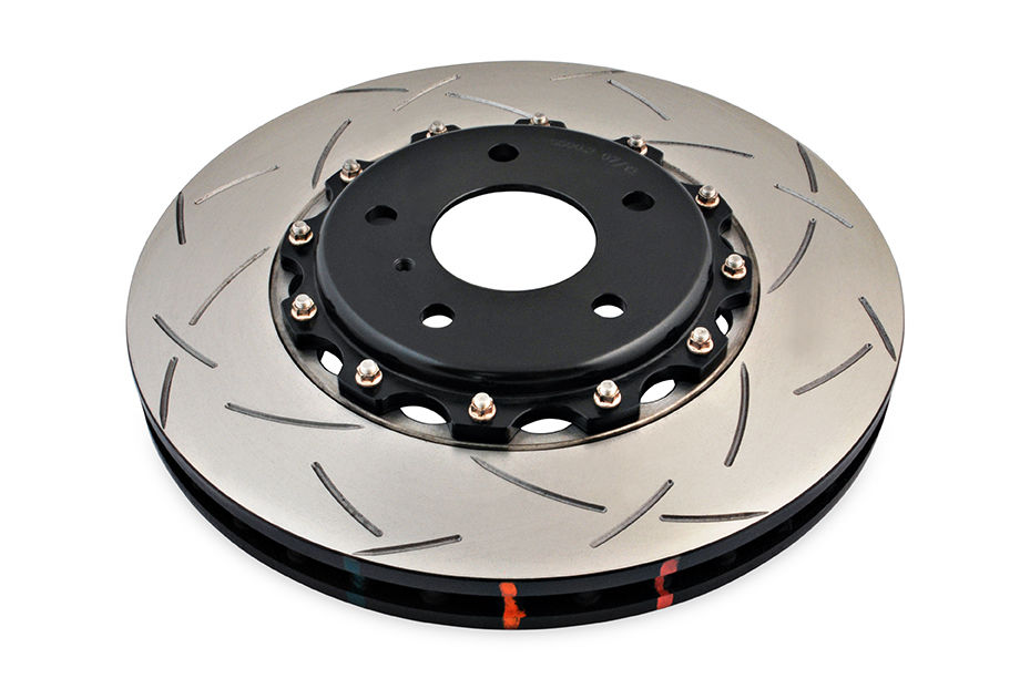 DBA DBA5600BLKS - Slotted 5000 Series T3 Black 2 Piece Brake Rotor, Sold Individually