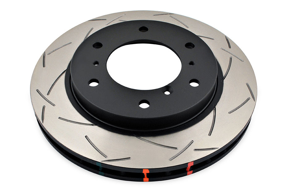 DBA DBA4660S - Slotted 4000 Series T3 Black Brake Rotor, Sold Individually