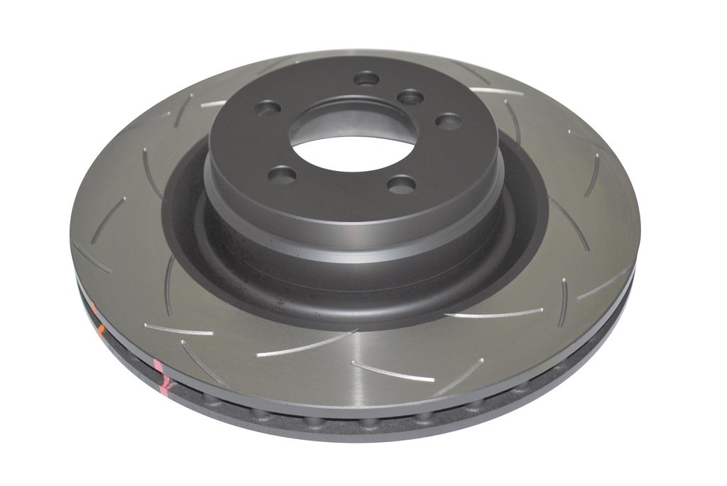 DBA DBA42098S - Slotted 4000 Series T3 Black Brake Rotor with Kangaroo Paw Vanes, Sold Individually