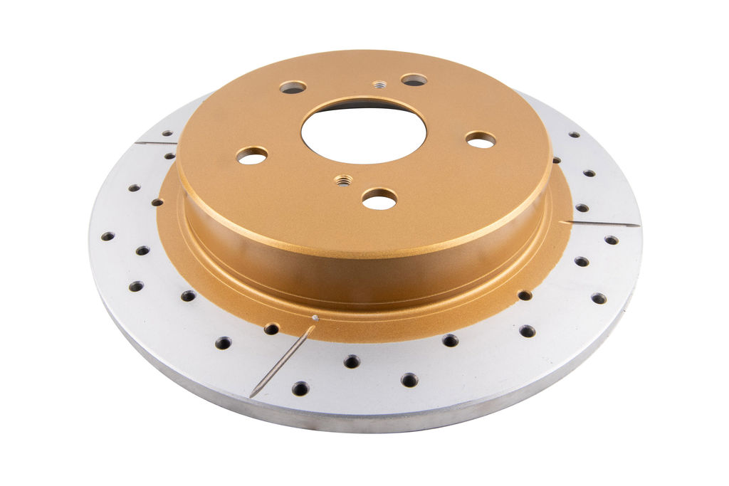 DBA DBA2765X - Drilled and Slotted Street XS Gold Brake Rotor