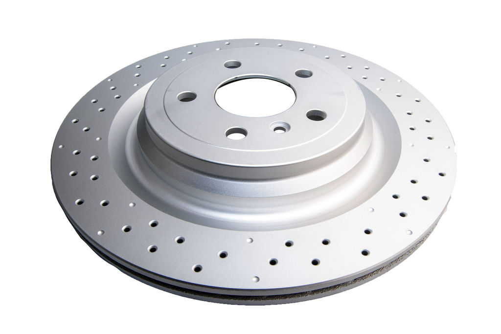 DBA DBA3685EX - Drilled and Dimpled Street XD Enshield Coated Brake Rotor