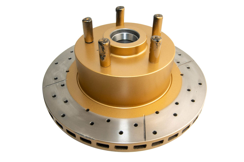 DBA DBA017X - Drilled and Slotted Street XS Gold Brake Rotor
