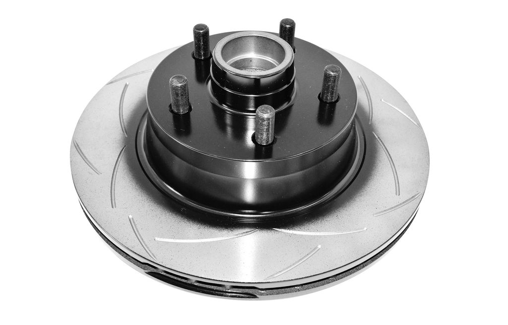 DBA DBA106HS - Slotted Street T2 Uncoated Brake Rotor with Kangaroo Paw Vanes