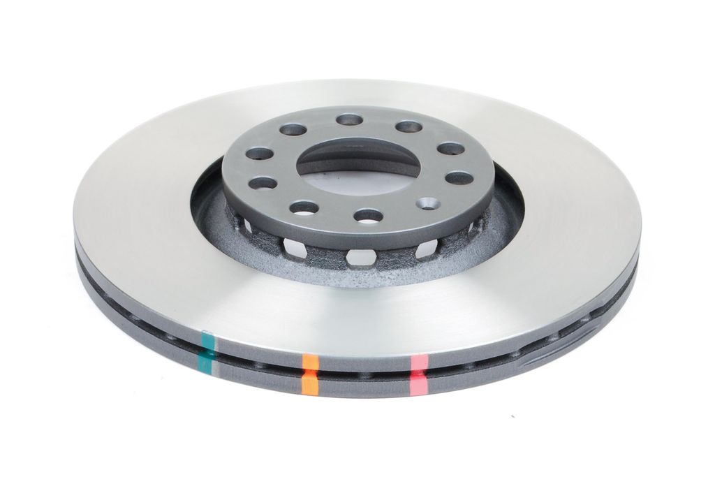 DBA DBA107S - Slotted Street T2 Uncoated Brake Rotor with Kangaroo Paw Vanes