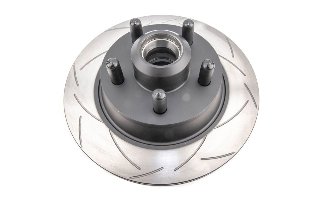 DBA DBA131S - Slotted Street T2 Uncoated Brake Rotor with Kangaroo Paw Vanes
