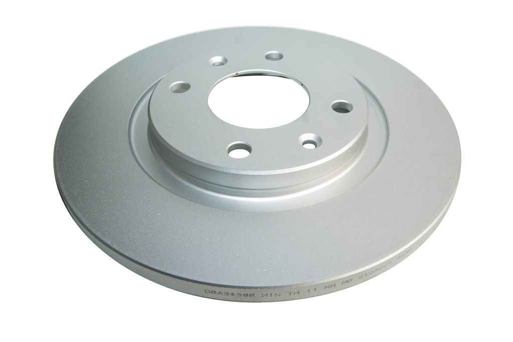 DBA DBA3438E - Smooth-Plain Street Enshield Coated Brake Rotor