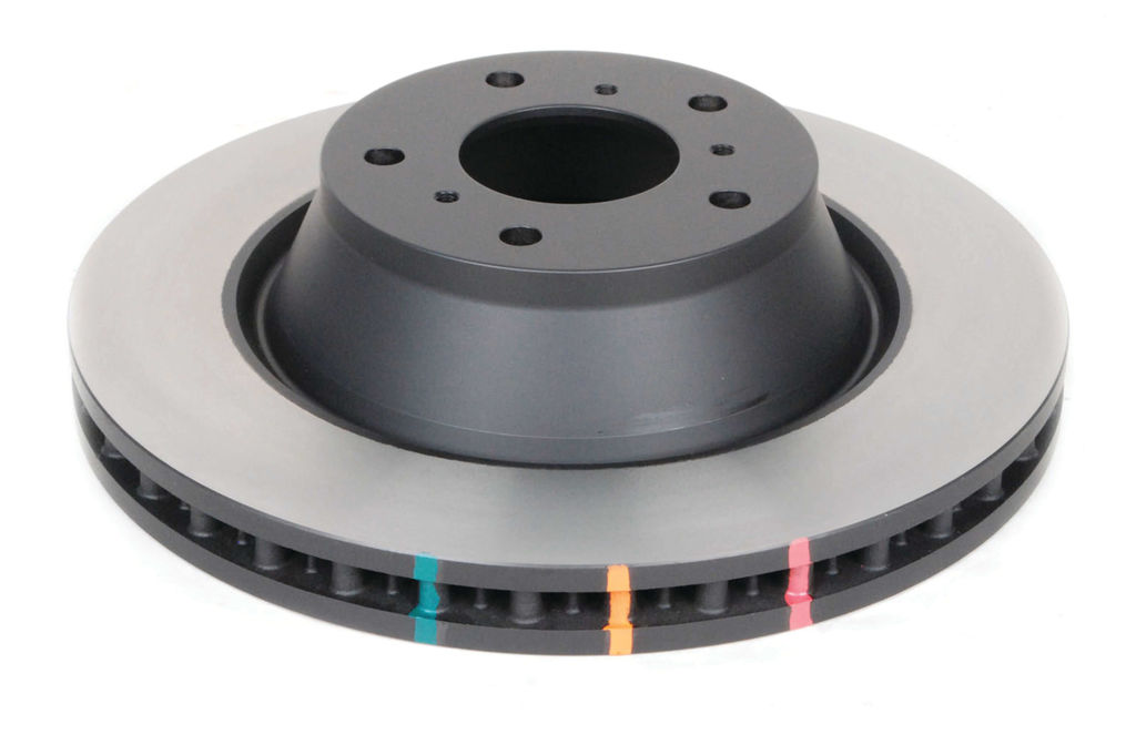 DBA DBA4048 - Smooth-Plain 4000 Series Black Brake Rotor with Kangaroo Paw Vanes, Sold Individually