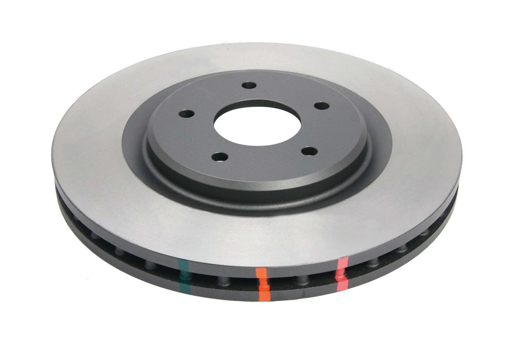 DBA DBA42022 - Smooth-Plain 4000 Series Black Brake Rotor with Kangaroo Paw Vanes, Sold Individually
