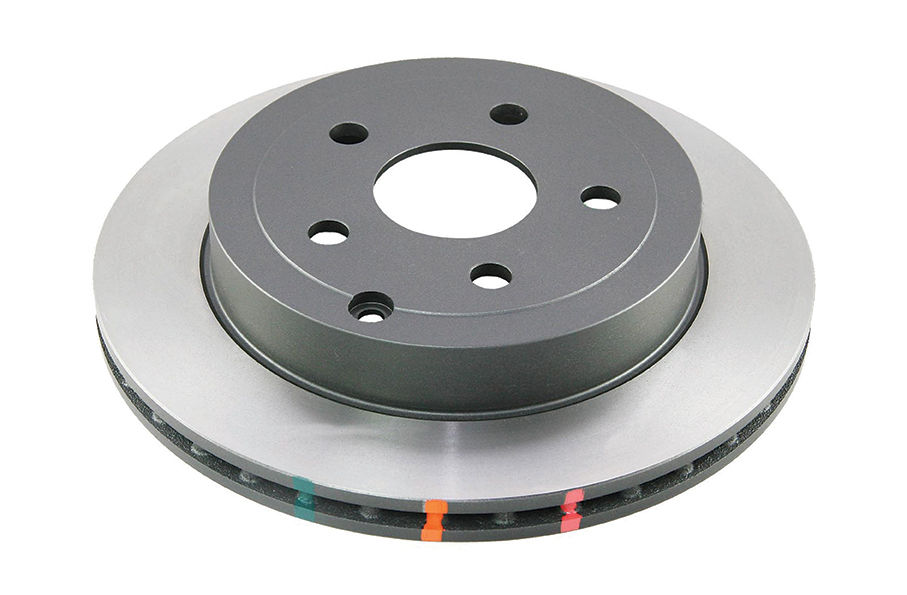 DBA DBA42027 - Smooth-Plain 4000 Series Black Brake Rotor with Kangaroo Paw Vanes, Sold Individually