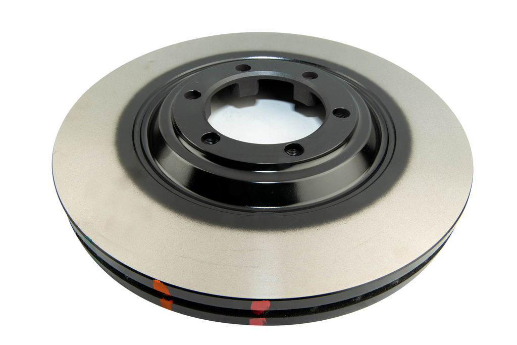 DBA DBA42060 - Smooth-Plain 4000 Series Black Brake Rotor with Kangaroo Paw Vanes, Sold Individually