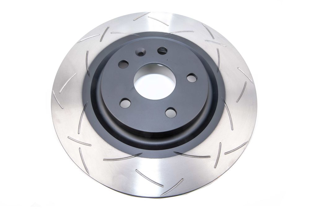 DBA DBA42078S - Slotted 4000 Series T3 Black Brake Rotor with Kangaroo Paw Vanes, Sold Individually