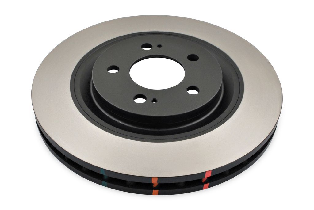 DBA DBA42104 - Smooth-Plain 4000 Series Black Brake Rotor with Kangaroo Paw Vanes, Sold Individually