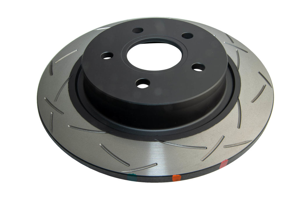 DBA DBA42121S - Slotted 4000 Series T3 Black Brake Rotor, Sold Individually