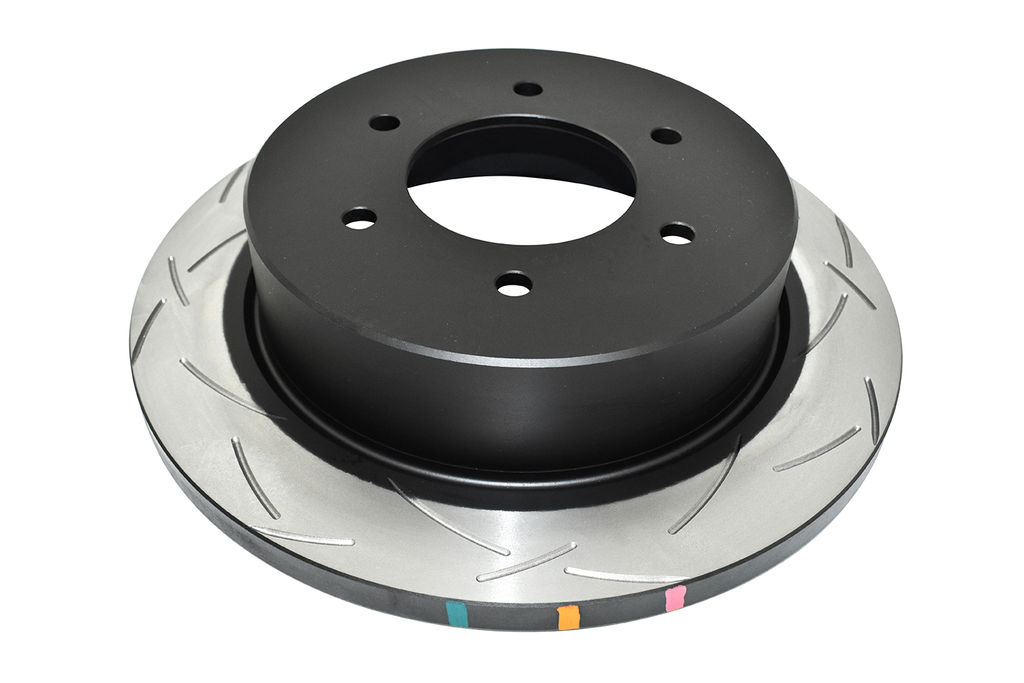 DBA DBA42147S - Slotted 4000 Series T3 Black Brake Rotor, Sold Individually
